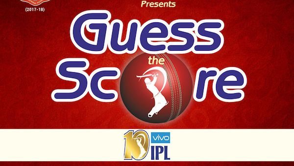 IPL Guess The Score Contest