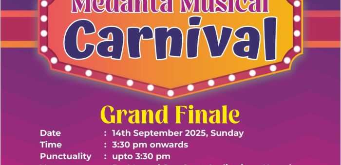 🎤🎶 Medanta Musical Carnival 🎧🥁🎷